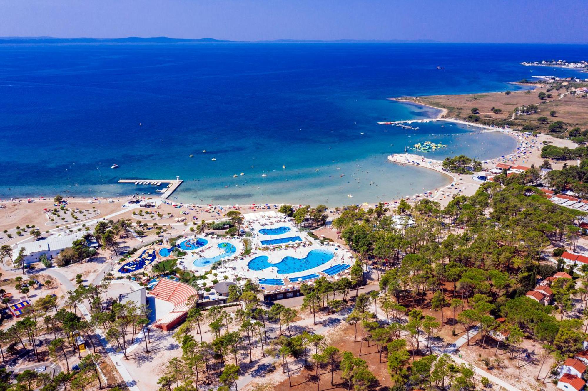 Zaton Holiday Resort Glamping Tents Nin Esterno foto